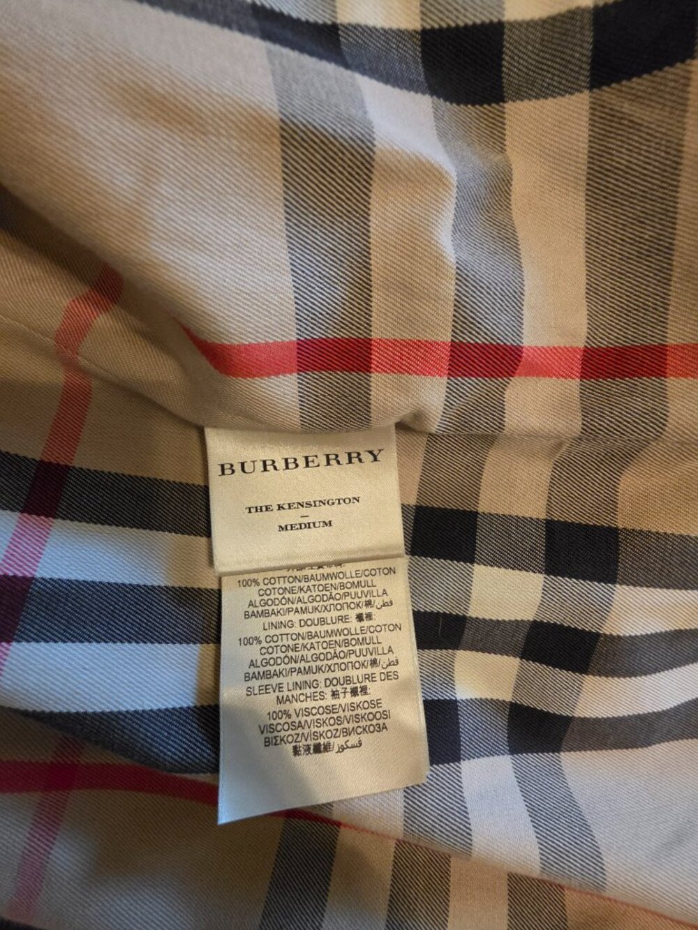 Burberry Kensington Heritage Trench Coat – Made in England – Size Medium - Picture 5 of 7